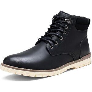👑Men's Chukka Hiking Boots Black Comfortable Waterproof Casual Lace Up Shoes